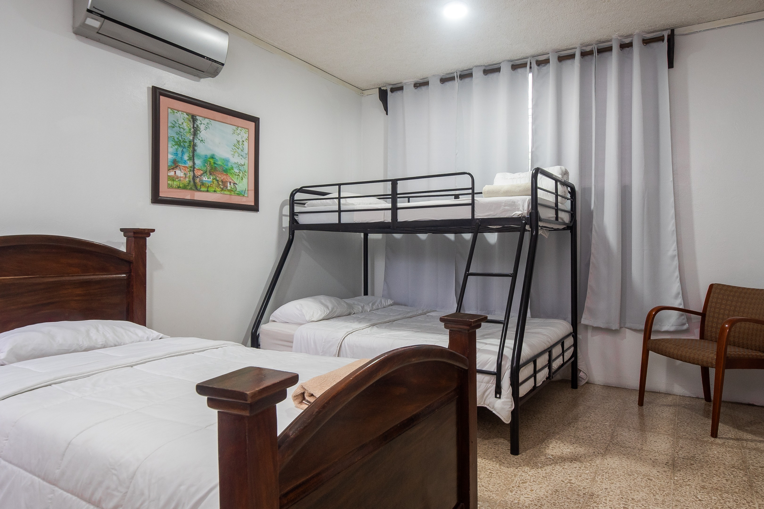 Habitación del Hotel Cañas